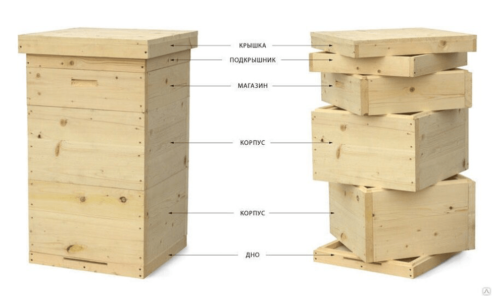 Строение улья 