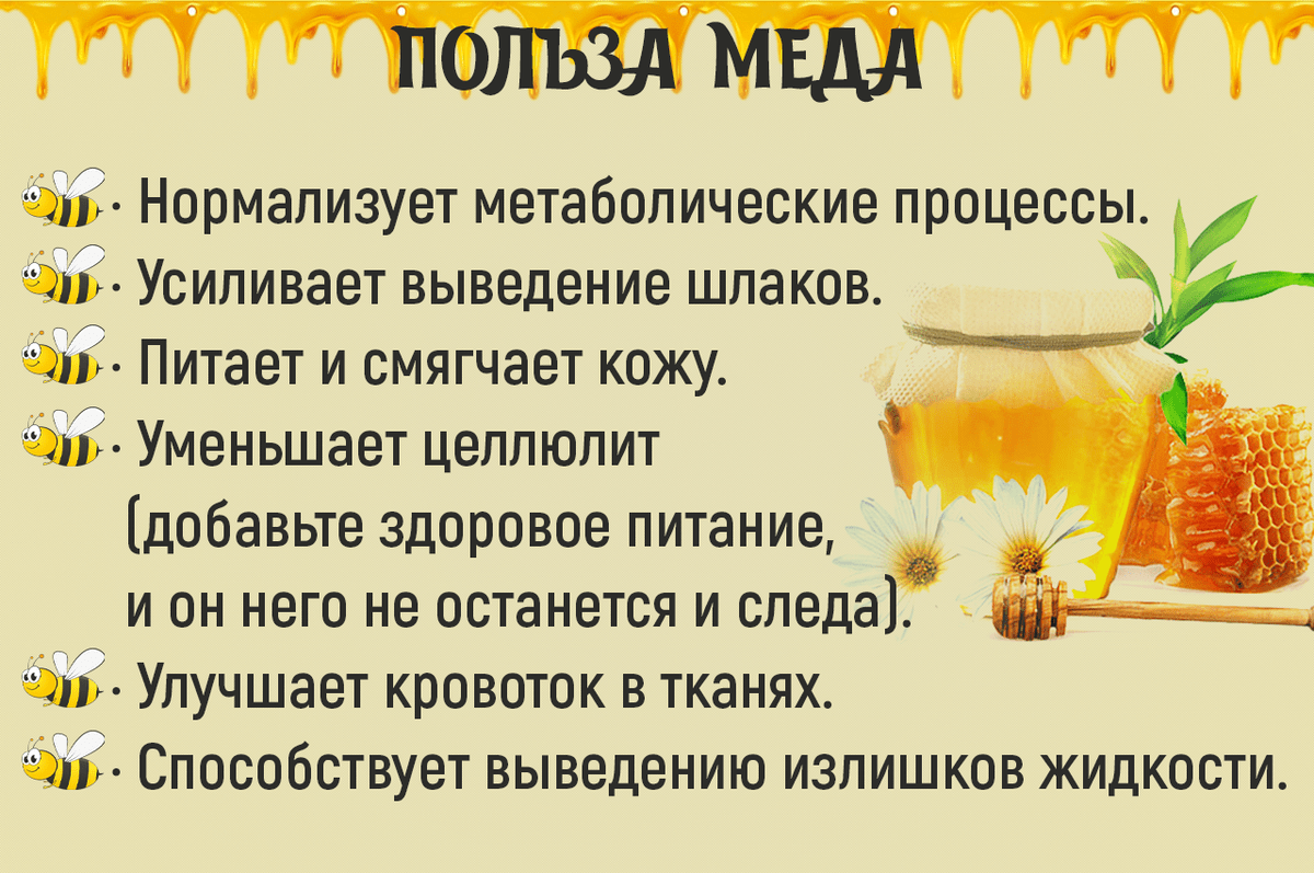 Польза меда картинка