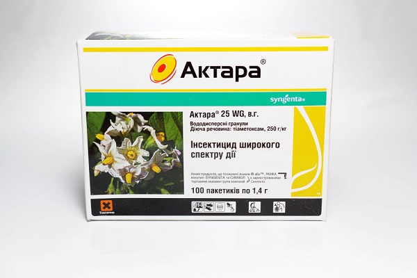 упаковка актара 