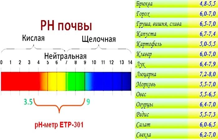 шкала почвы 